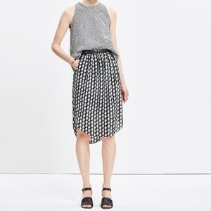 Madewell block-print skirt size medium